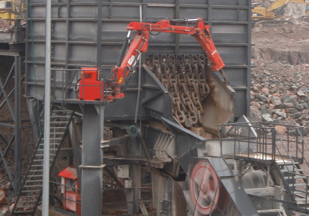 Rammer Boom system delivery